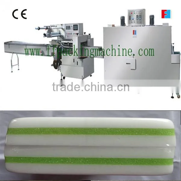 automatic kitchen sponge shrink packing machine with CE certificated