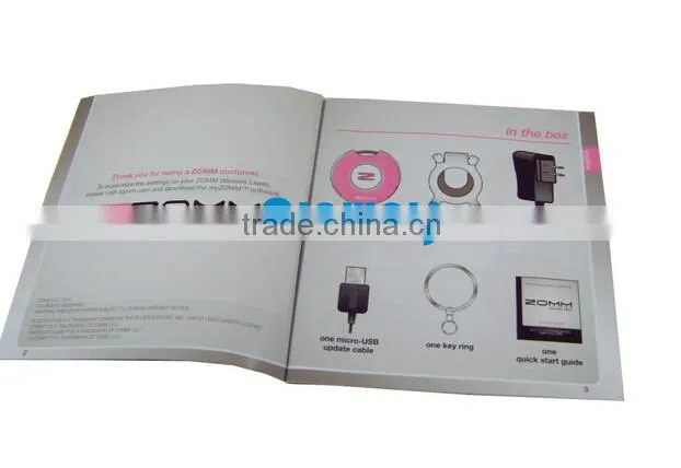 Full Color Catalogue & Brochure digital Printing Service with your own design