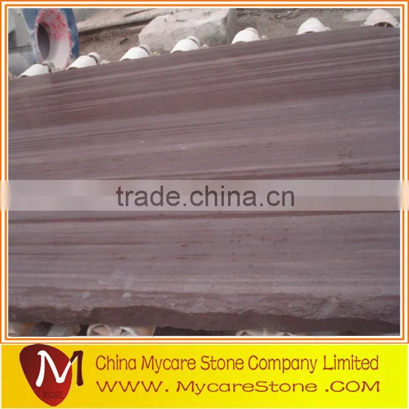 Purple sandstone cut to size
