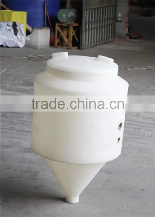 Food-grade pointed bottom tank Pointed at the bottom of plastic cone bottom barrel