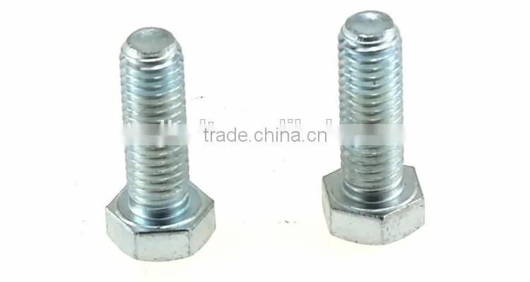 High strength M42 large remove stripped hex bolt BC.BD ASTM A354 Nickel Electro plating