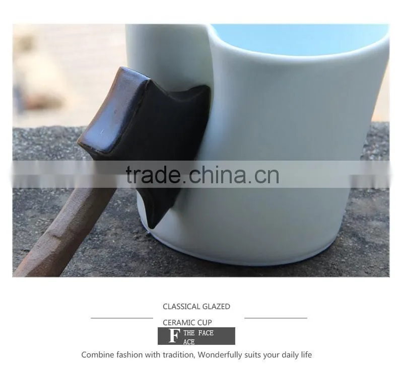 Promotional gift made in china ceramic coffee mug, porcelain mug, wholesale ceramic cup CC-C072