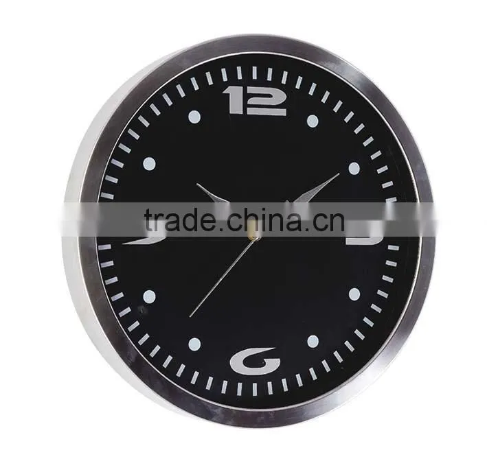 12inch office looking clocks with metal frame
