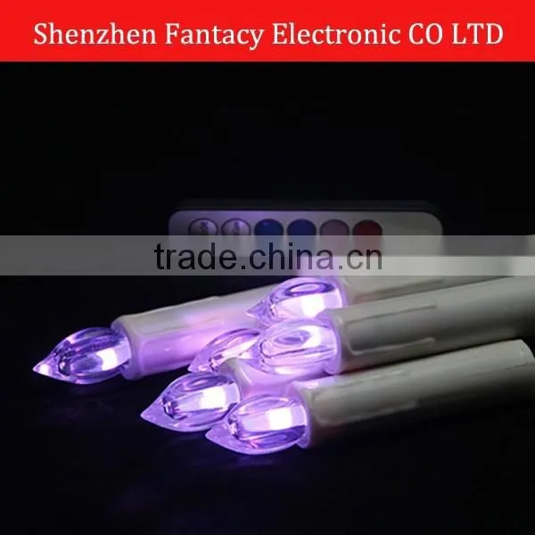 rechargeable led tape candle for christmas