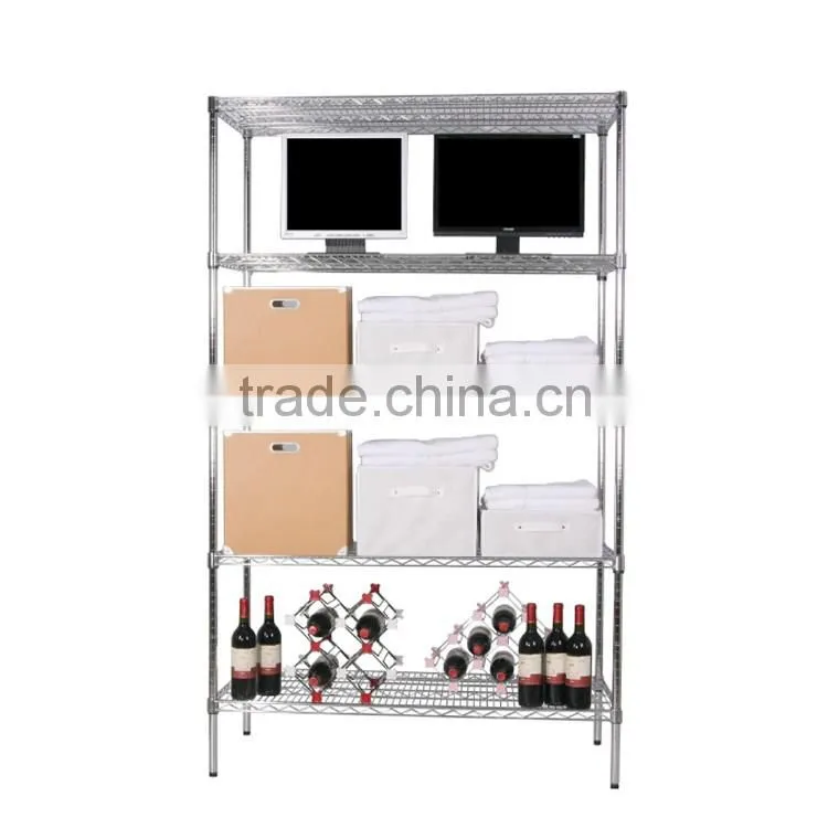 Highest Level Custom Color Shelf Tabloid Wire Wine Rack With Lights