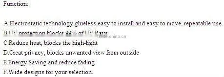 Holographic Window Film