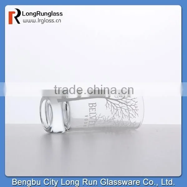 LongRun barware summer tree print white wine glasses set of six with sturdy base