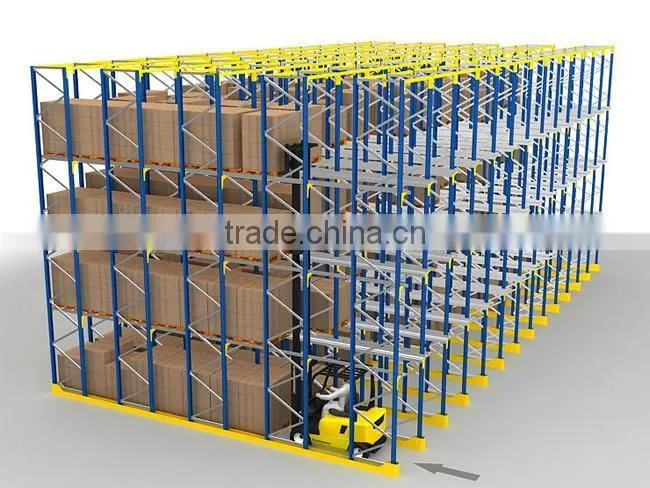The Logistics Warehouse Drive in Racks