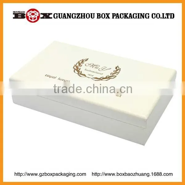 wholesale high quality empty faux leather boxes