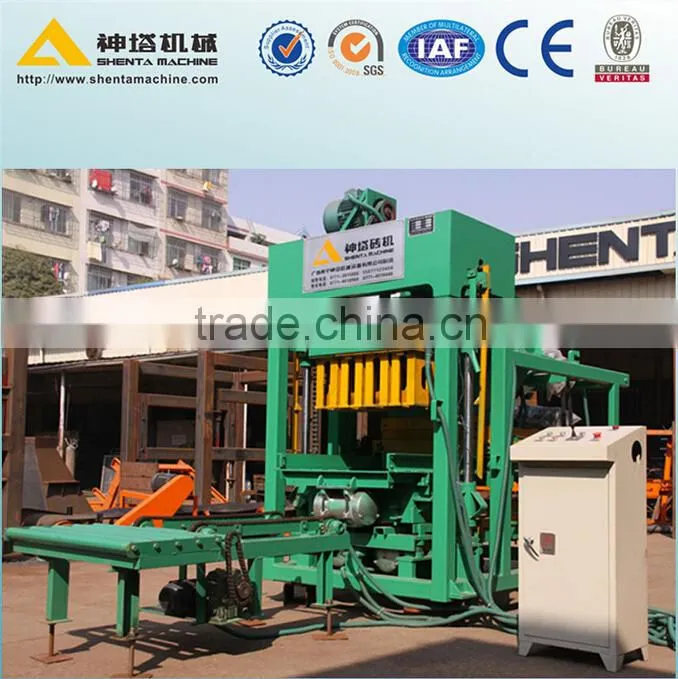 QTJ4-25 semi-automatic small scale industries block machines