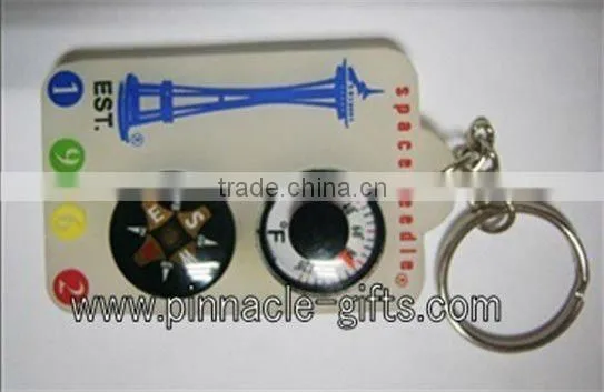 hard enamel metal exquisite key chain