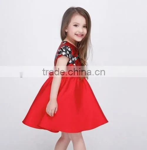 wholesale summer girl kids beautiful model dresses sweet Princess kids fashion dresses pictures