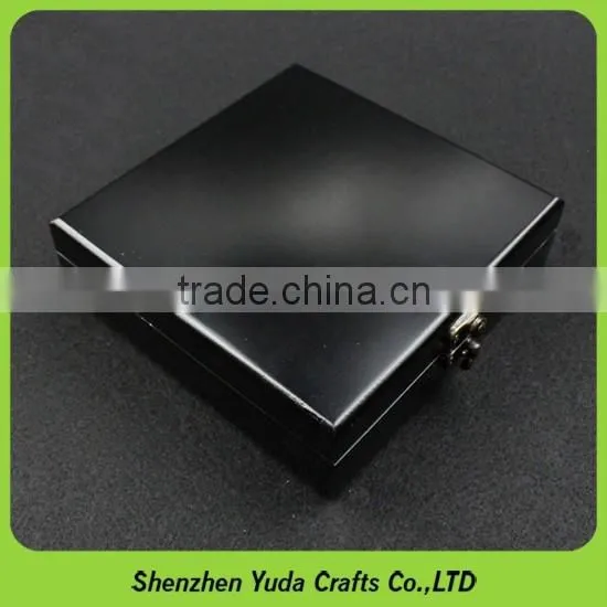 Well painted MDF jewllery package box custom mdf box with lock