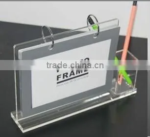 desk calendar with photo frame