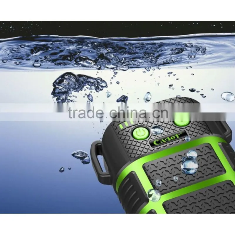 Cager WP11 5600mAh Waterproof Dustproof Drop-resistant Power Bank Built-in Laser Pointer & SOS Signal Light