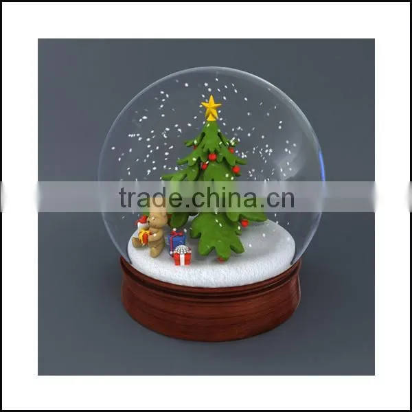 Into the Wintry World of the Snow Globe