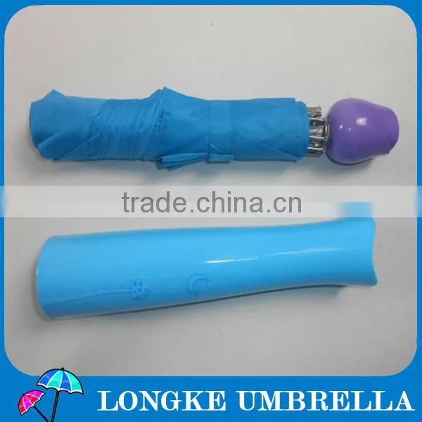 3 fold umbrella with rose bottle/Tulip umbrella