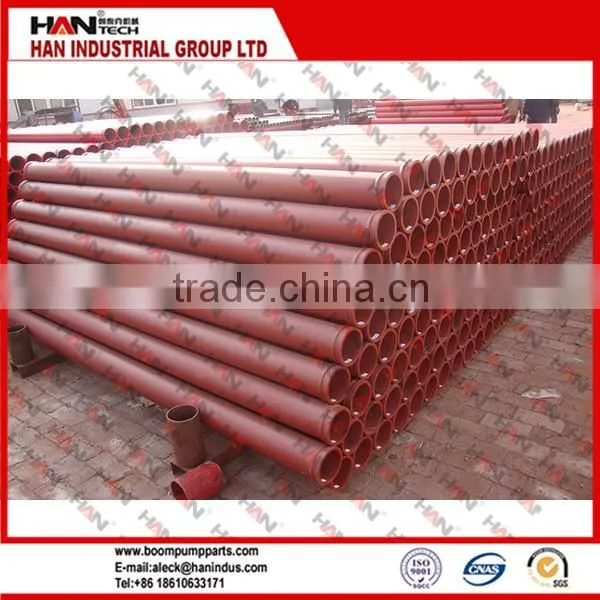 delivery pipe concrete pump ST52 DN125*3M Twin-wall Pipe SANY 2.5+2mm