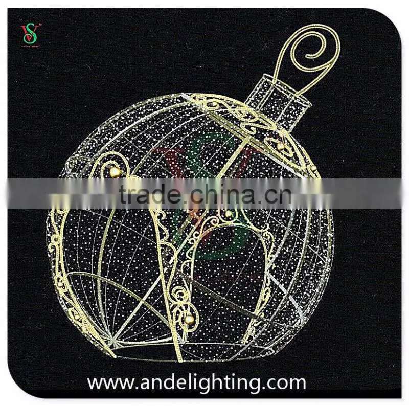 LED Christmas Ball Cone Tree light Ball Motif Light for outdoor decoration