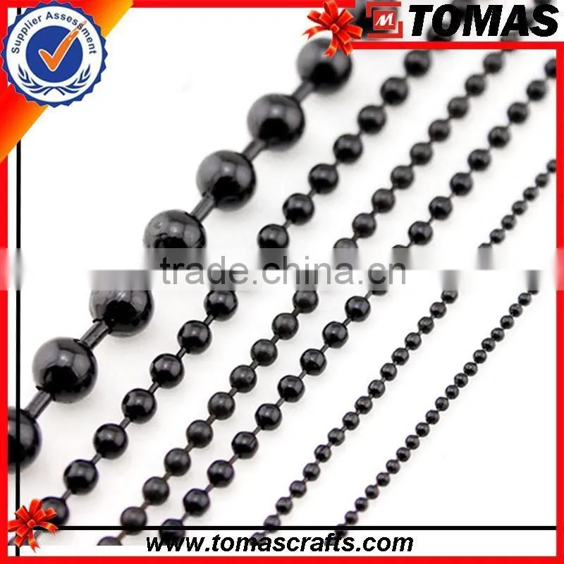Guangzhou custom hot sale 1mm ball chain