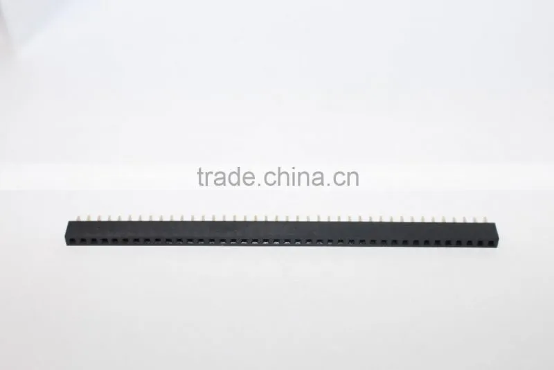 2.0mm single row straight Female header 40 pin