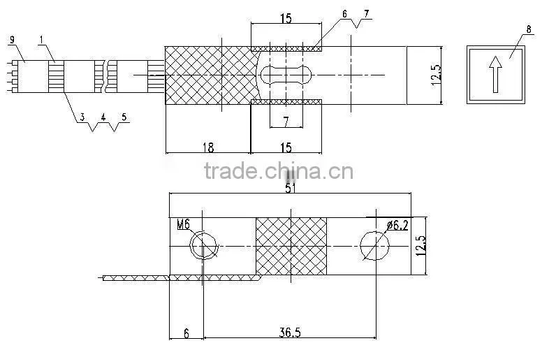 handle scale load cell, kitchen scale load cell