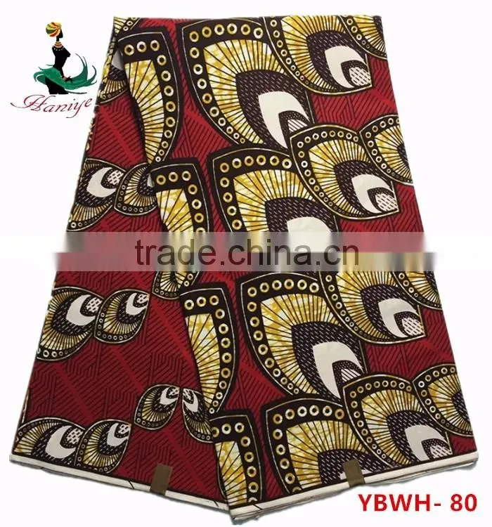African Fabric For Sale Wax Prints Cotton Fabric for lady