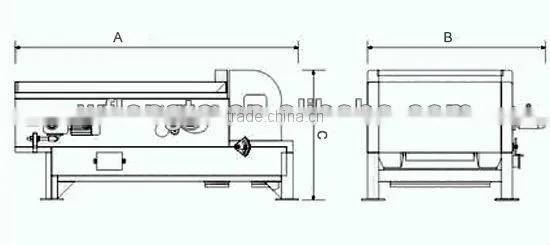 Ferrous metals and non ferrous metals eddy current separator