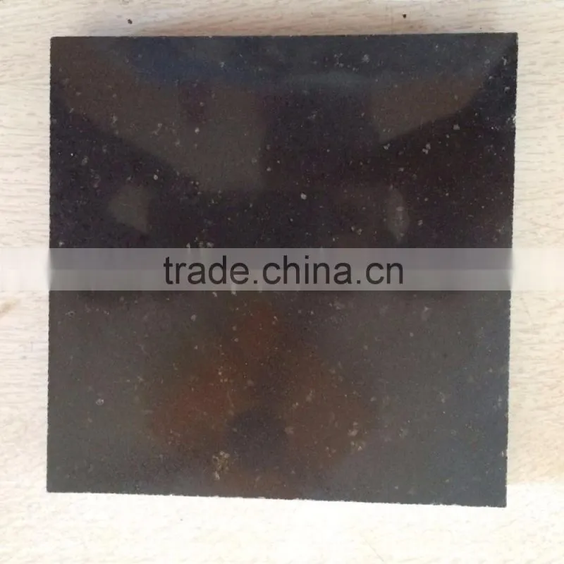 Flamed Black Basalt Tiles