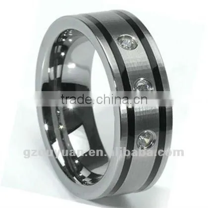 tungsten ring ,fashion wedding bands finger ring