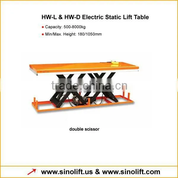 HW-L & HW-D Series Large Electric Lift Table