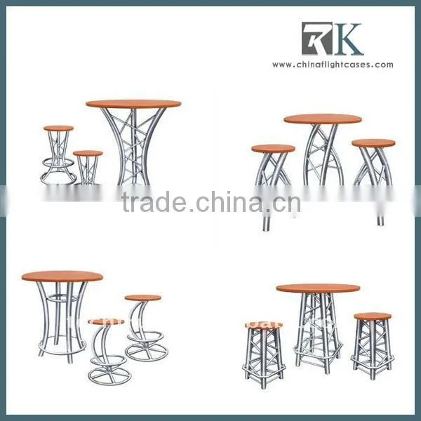 Truss style bar table and chairs sale