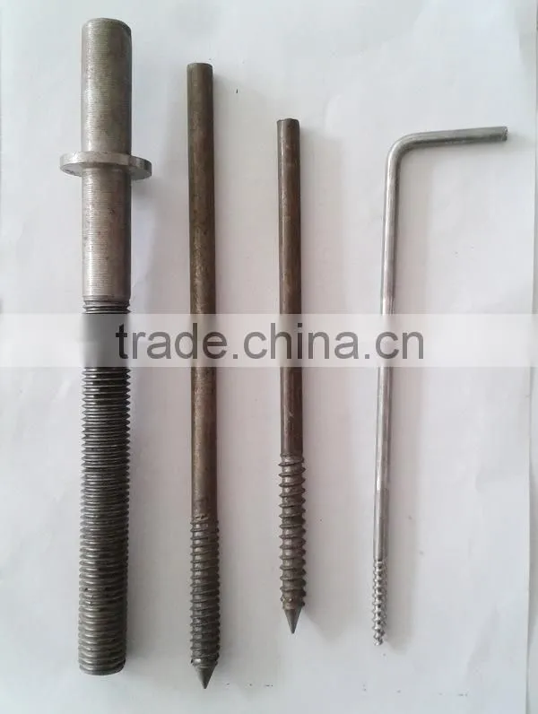 L type carbon steel anchor bolt