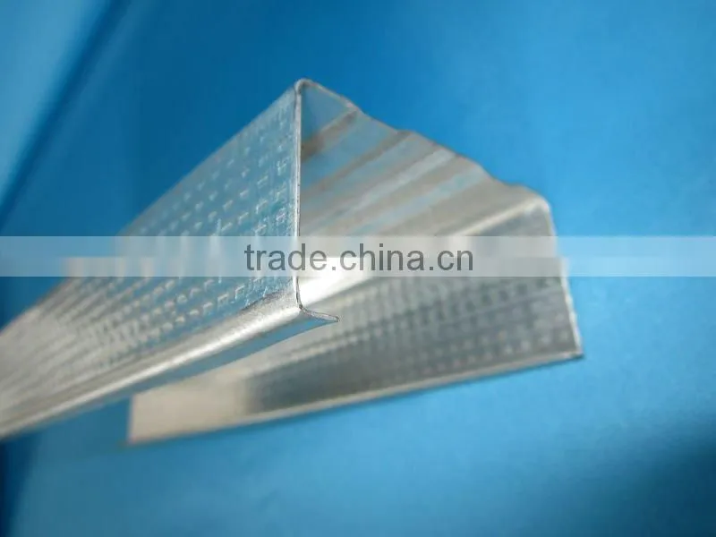 Good sell building material/gi stud track channel /metal steel framing with factory price.