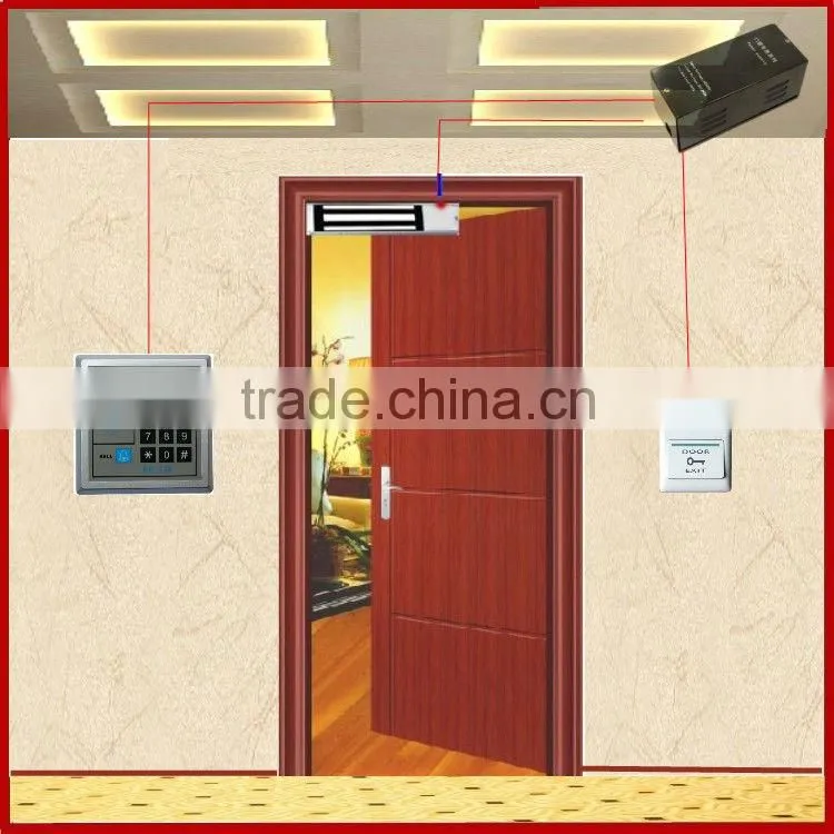 Bedroom door lock electric magnetic locks 12v 24v electromagnetic lock waterproof magnetic lock
