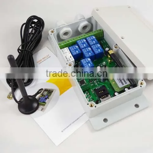 Seven channel GSM remote control box
