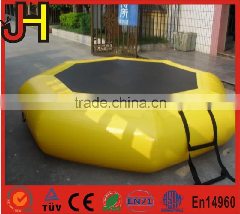 Dia 3m 0.9mm Inflatable Water Trampoline/Water Jumping Bed/Jumping Trampoline