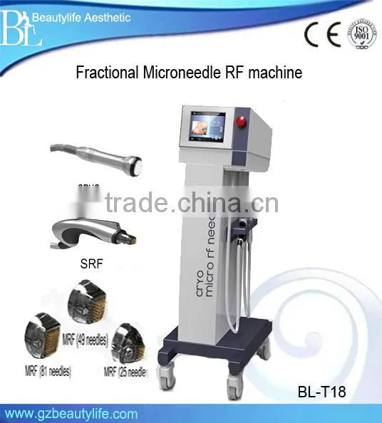 Fractional RF needle skin tightening machine