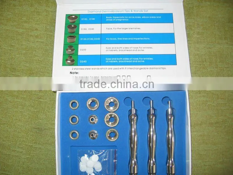 OL-3001B ultrasonic+diamond peel+cold&hot massage 3 in 1 skin care machine