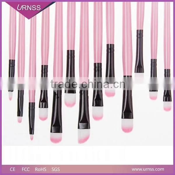 32pcs Pink Synthetic Makeup Brushes Set