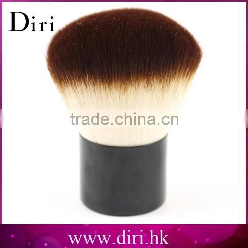 1pc round powder makeup brush kabuki makeup brush with light black handle