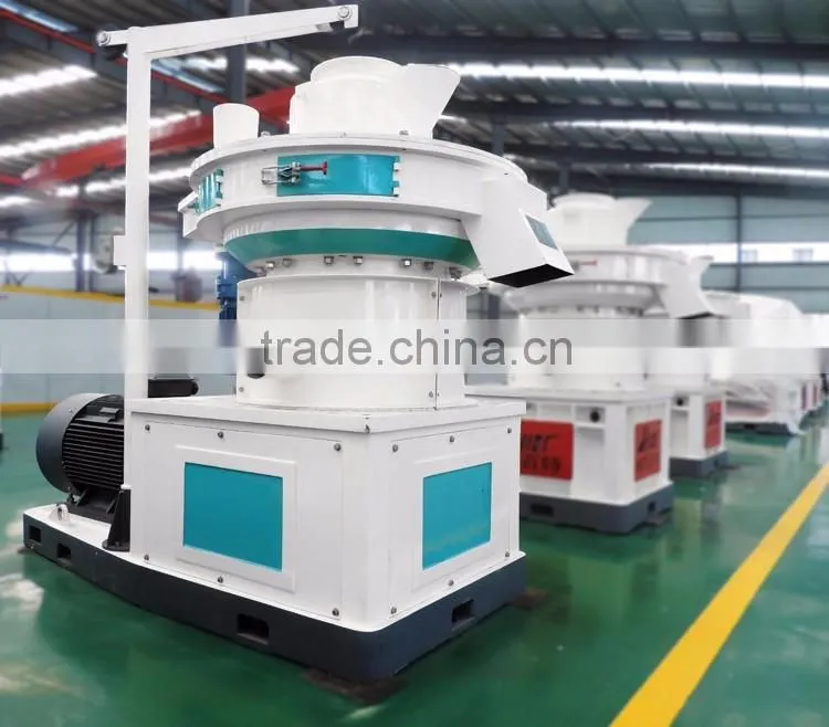 1000kg/h-5000kg/h High productivity Ring die mold biomass wood pellet machine