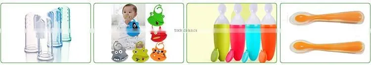 Custom Silicone gel Toy Baby Teething Ring