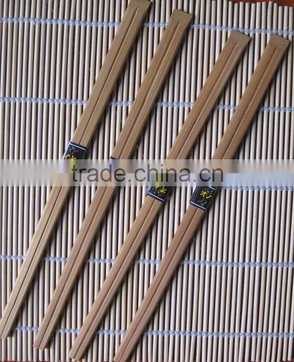 Safe and environmental protection on the plane with bamboo chopsticks