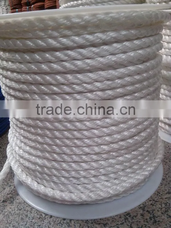 pp multifilament 3 strand twist rope