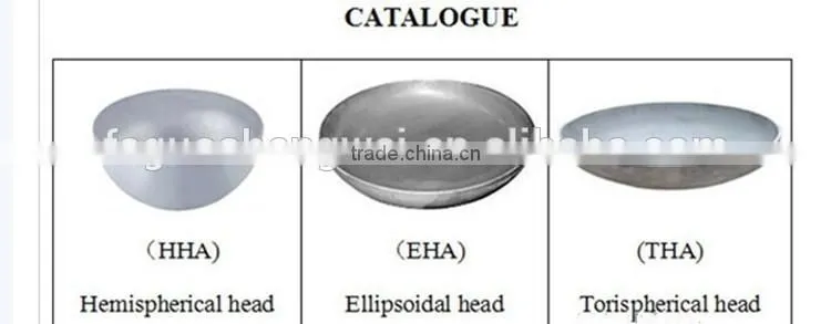Professional Manufacture Welded Large Hemispherical Head with High Quality