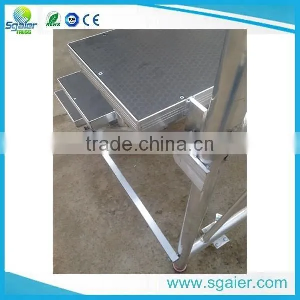 School used Aluminum Folding Choir Stage Chorus Stage Choral Riser