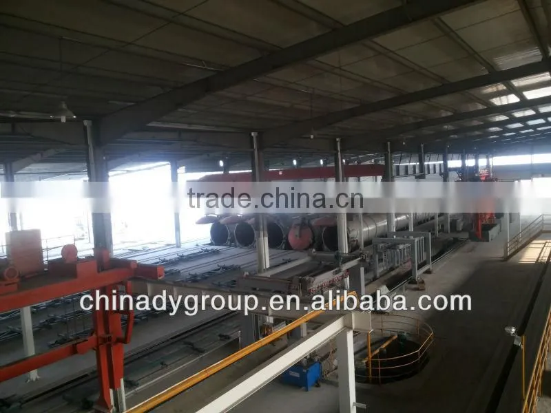 50000-300000CBM ytong technology aac block production line china(35 lines abroad in 6 countries,14 lines in India)