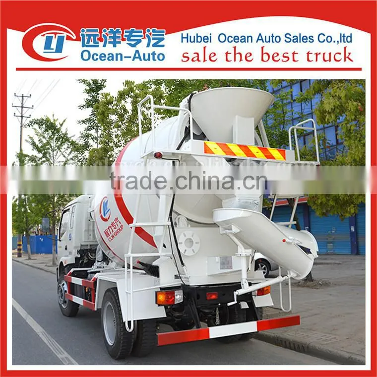 small volume new design concrete mixer truck for sale