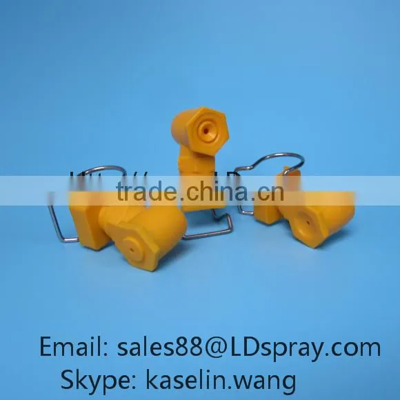 Plastic tube line cooling system drencher header